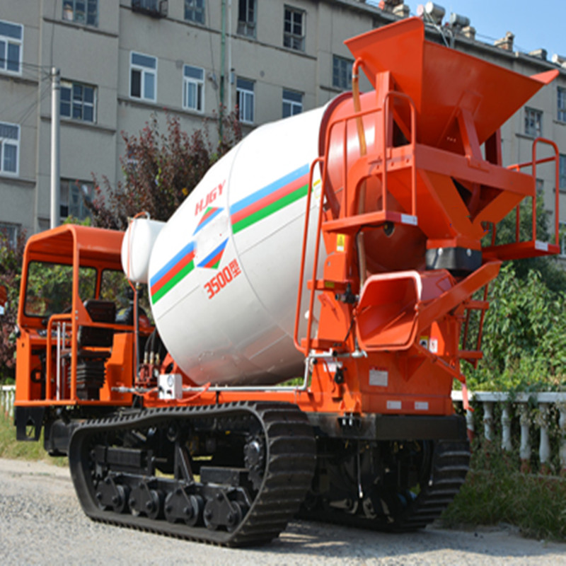 Tracked Concrete Mixer Truck (From 2m3 to 4.5m3)