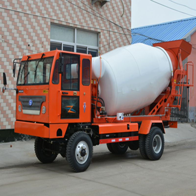4WD Concrete Mixer Truck (From 3.5m3 to 5m3)